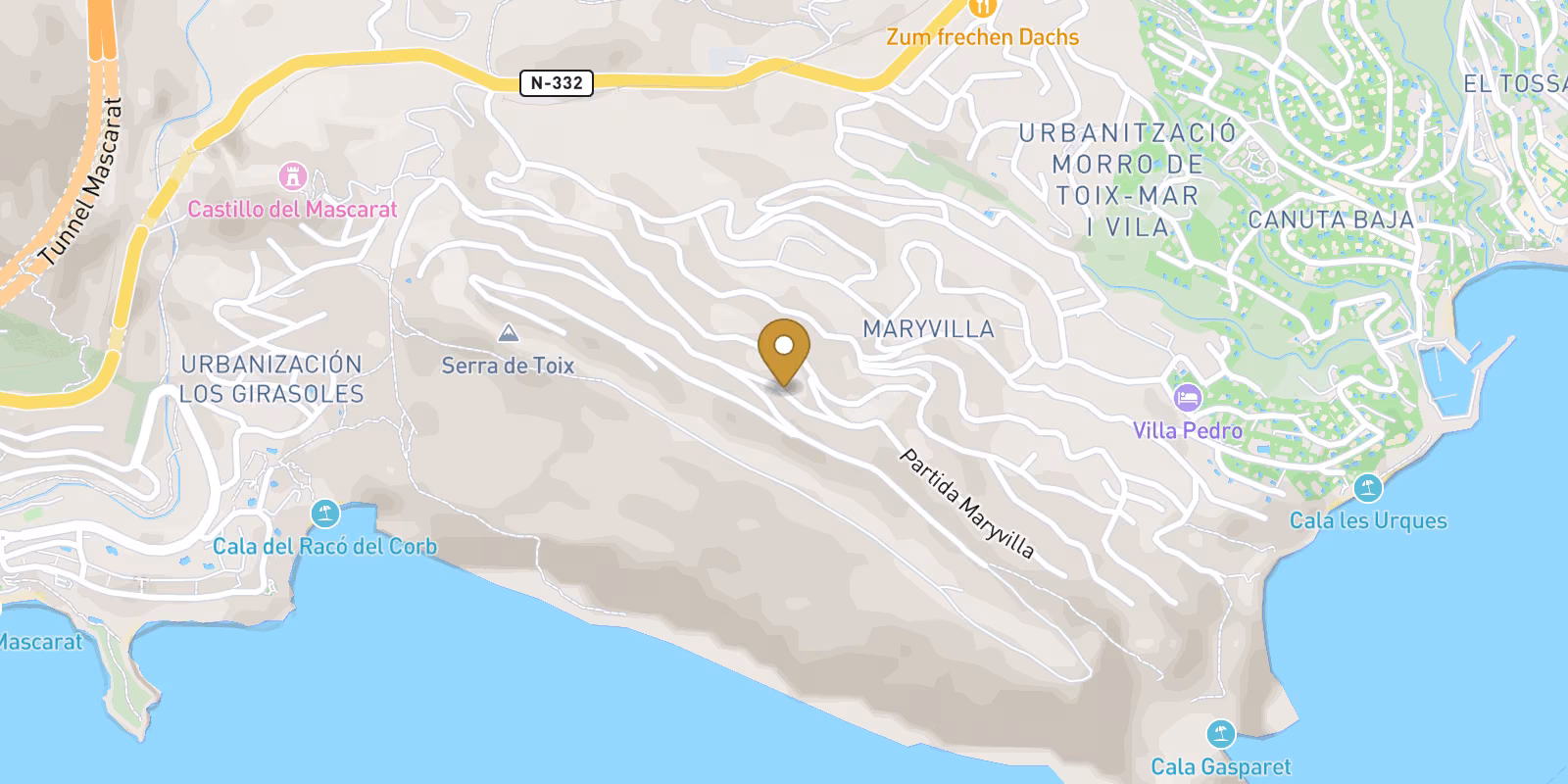 Mapa — Villa Exclusiva con Vistas Espectaculares