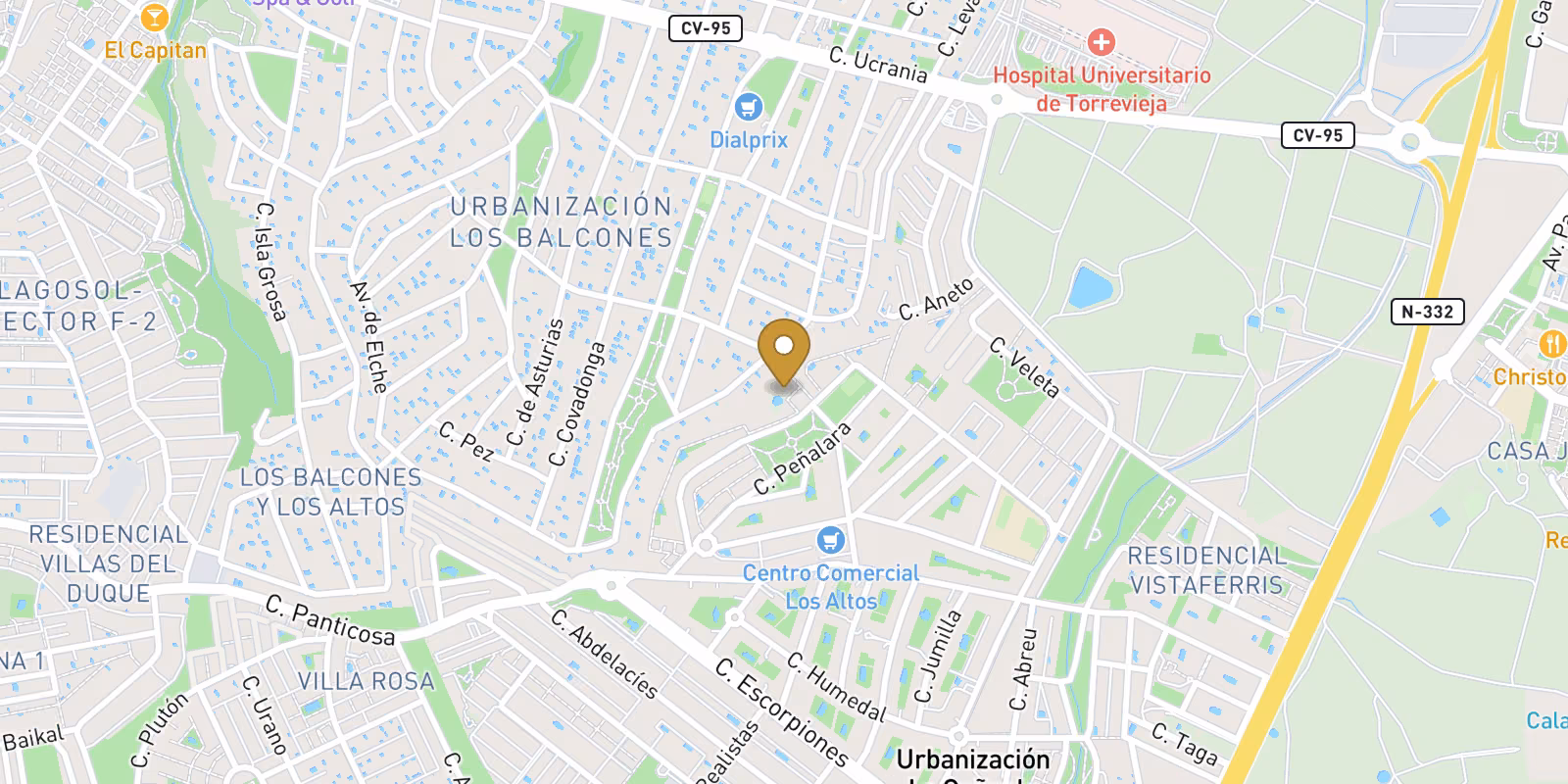 Mapa — Villa en Los Altos, Torrevieja por 750.000 €