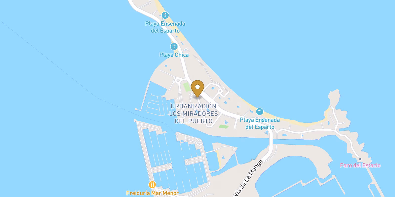 Mapa — Hermosas Casas Adosadas en la Manga