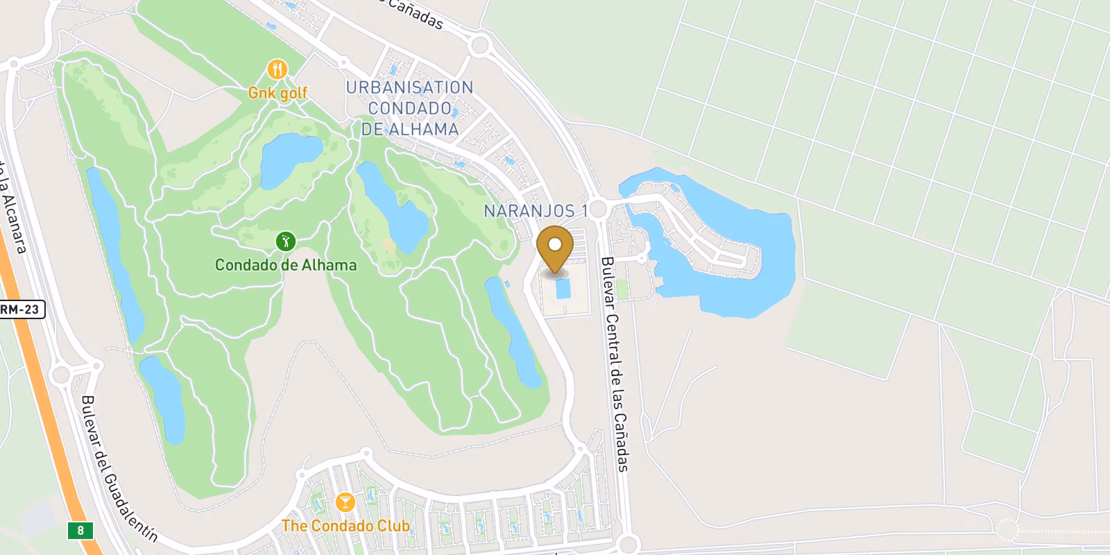 Mapa — Vivienda en Condado De Alhama Golf Resort, Alhama De Murcia