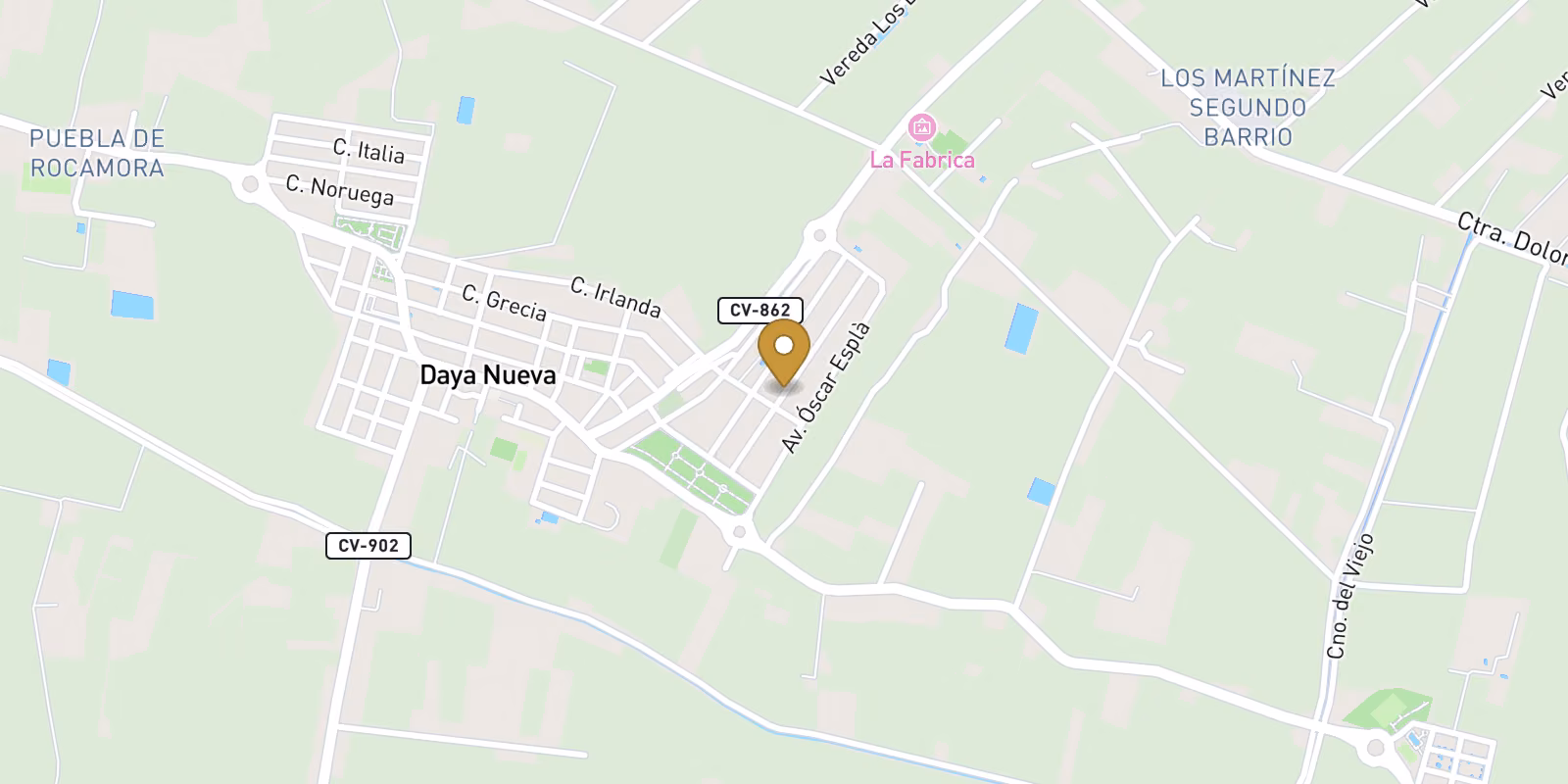 Mapa — Quads en Centro, Daya Nueva