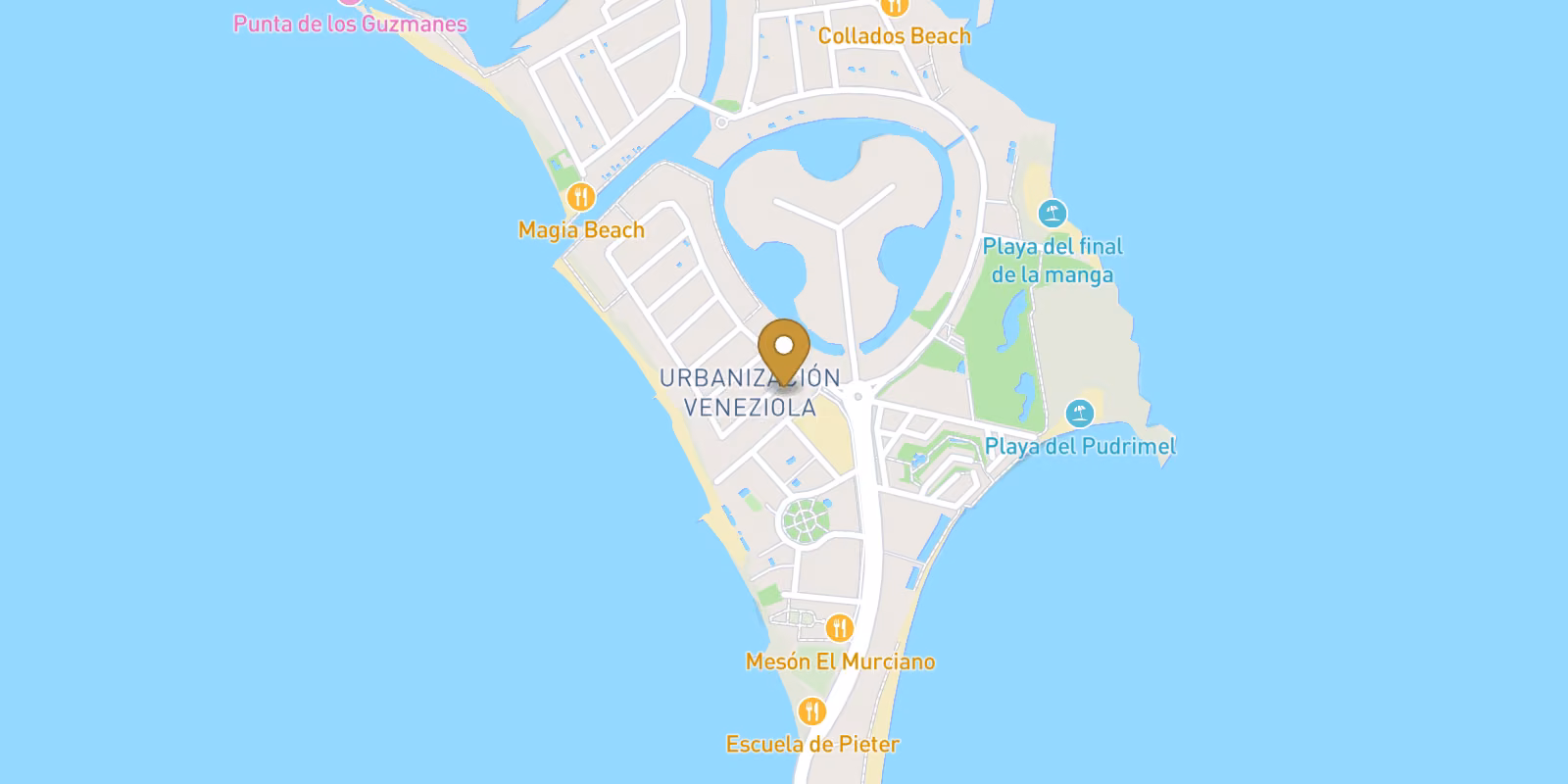 Mapa — Villa de Lujo con Embarcadero Privado