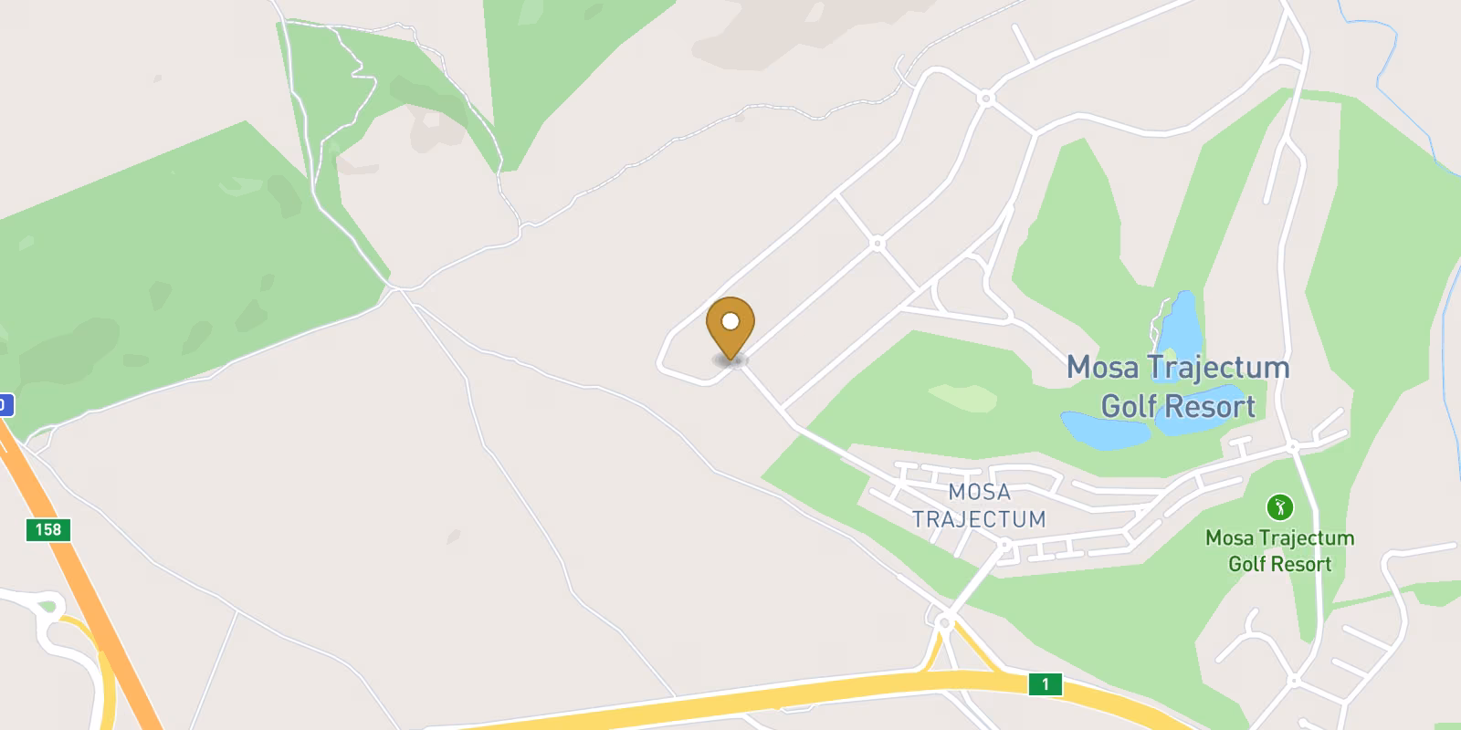 Mapa — Villas de nueva construcción en Altaona Golf Resort, Murcia, con piscina privada y vistas a la montaña