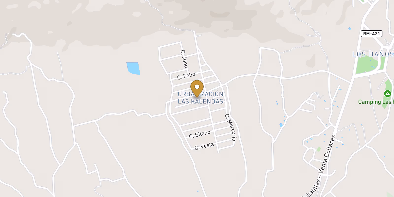 Mapa — Villa en Urb. Kalendas, Fortuna