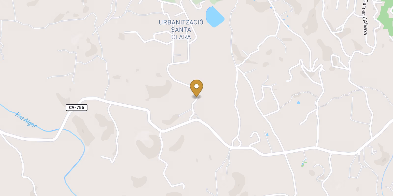 Mapa — Villa de Lujo de Obra Nueva en Altea