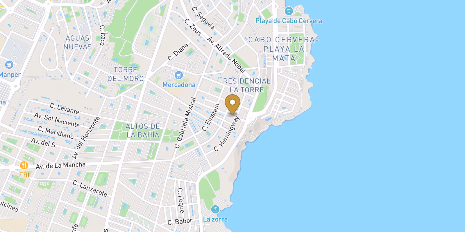 Mapa — Villa en Aguas Nuevas, Torrevieja