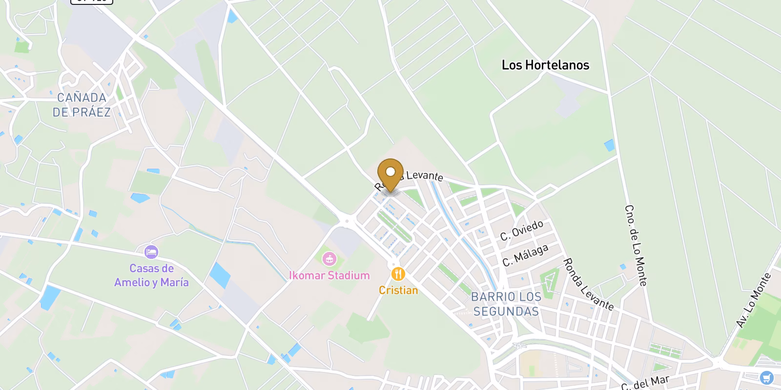 Mapa — Pareado en Pueblo, Pilar de La Horadada