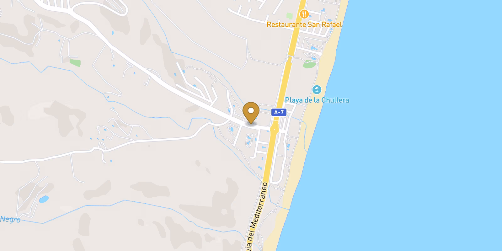 Mapa — Complejo Residencial de Apartamentos de Obra Nueva en Manilva
