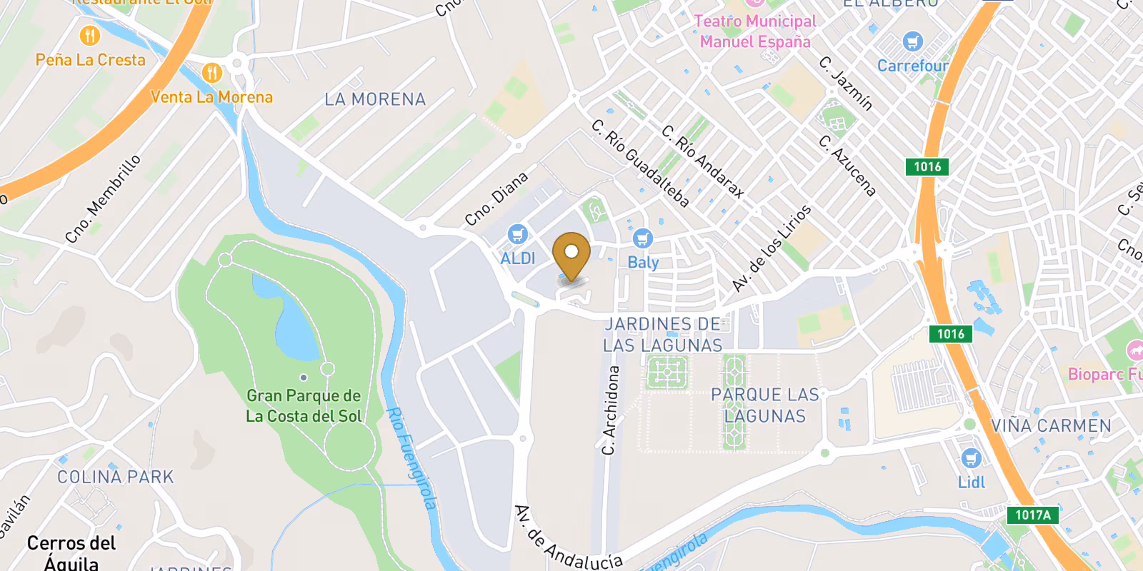 Mapa — Apartamentos de Obra Nueva en Mijas Costa