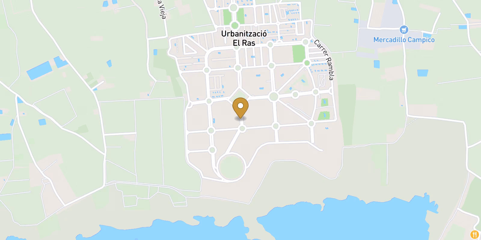 Mapa — Vivienda en El Raso, Guardamar del Segura