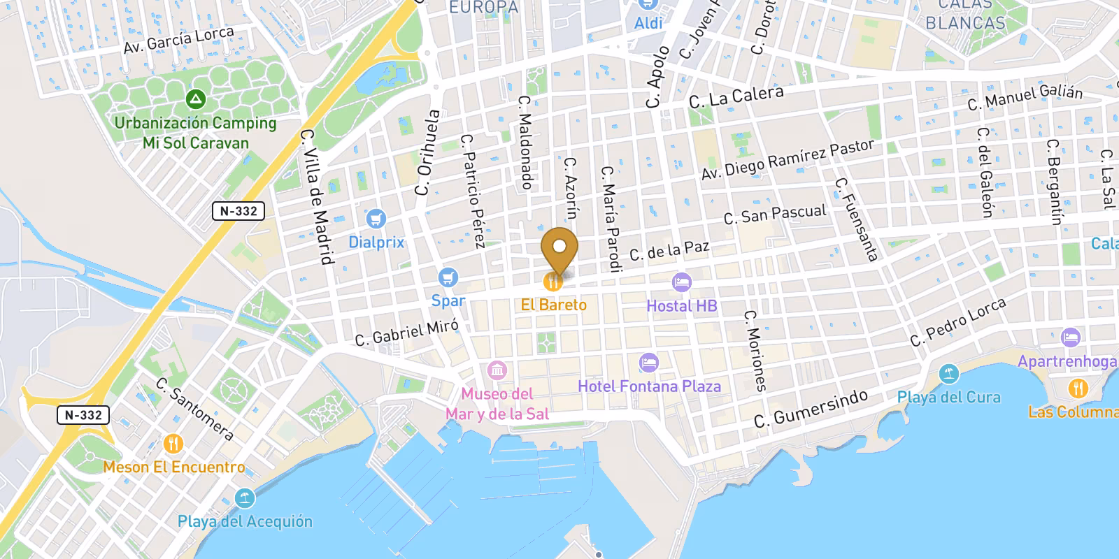 Mapa — Apartamentos de Obra Nueva en Torrevieja