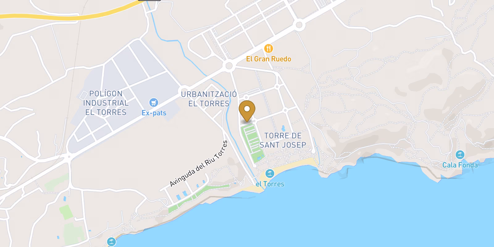 Mapa — Viviendas en Playa del Torres, Villajoyosa