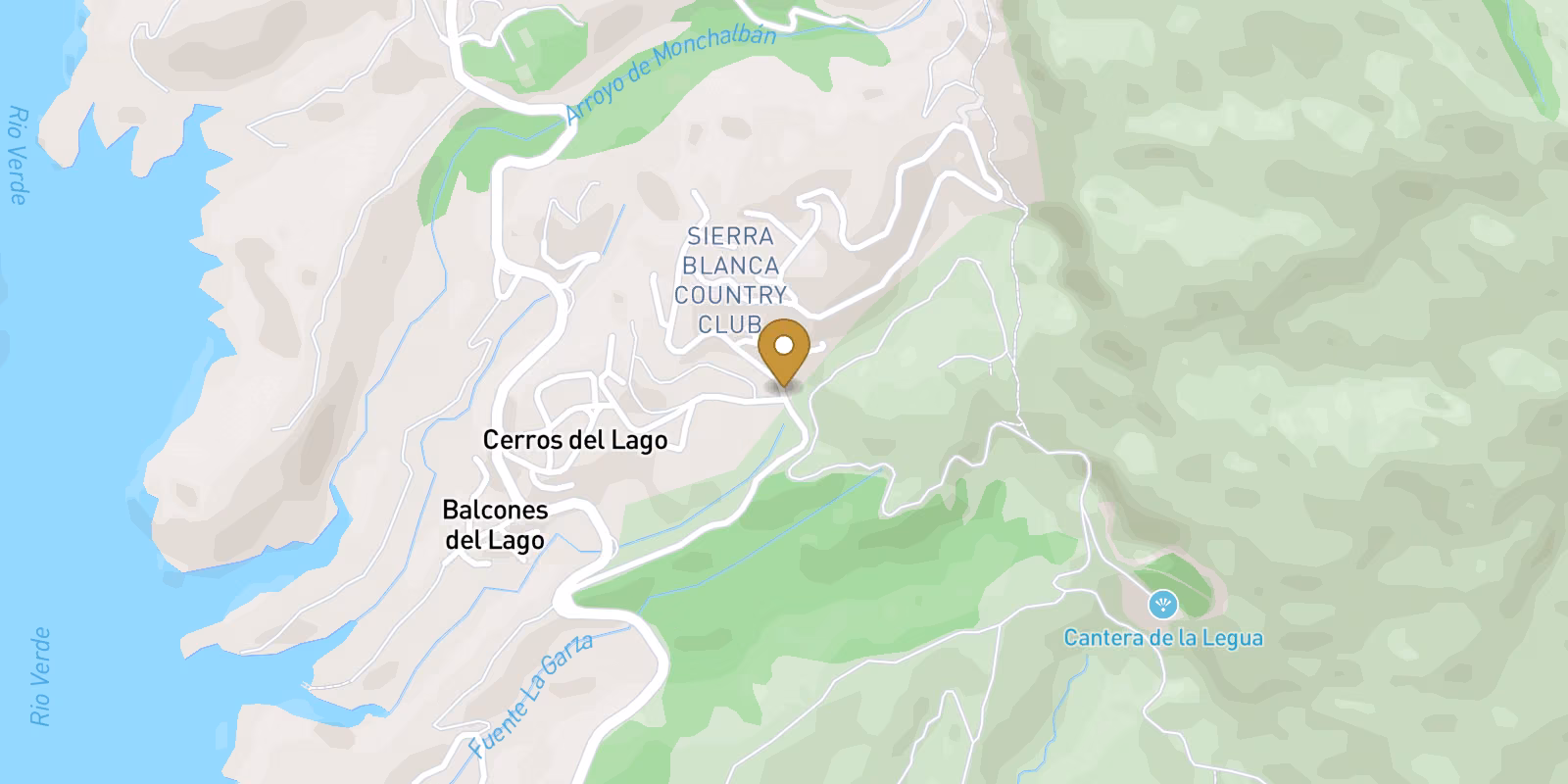 Mapa — Complejo Residencial de Obra Nueva en Istan, Cerca de Marbella