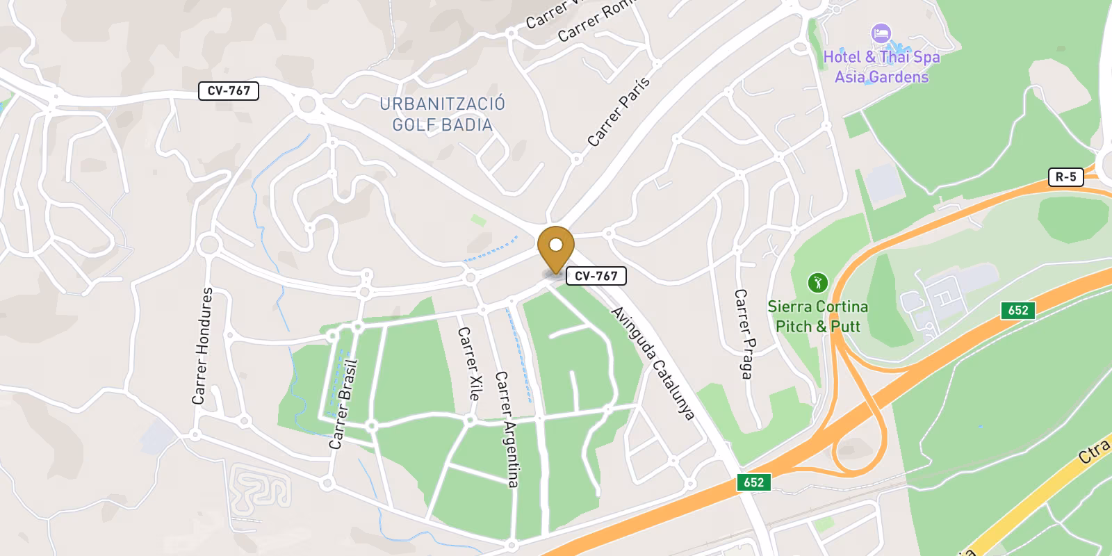 Mapa — Villa Campana Garden de 3 dormitorios