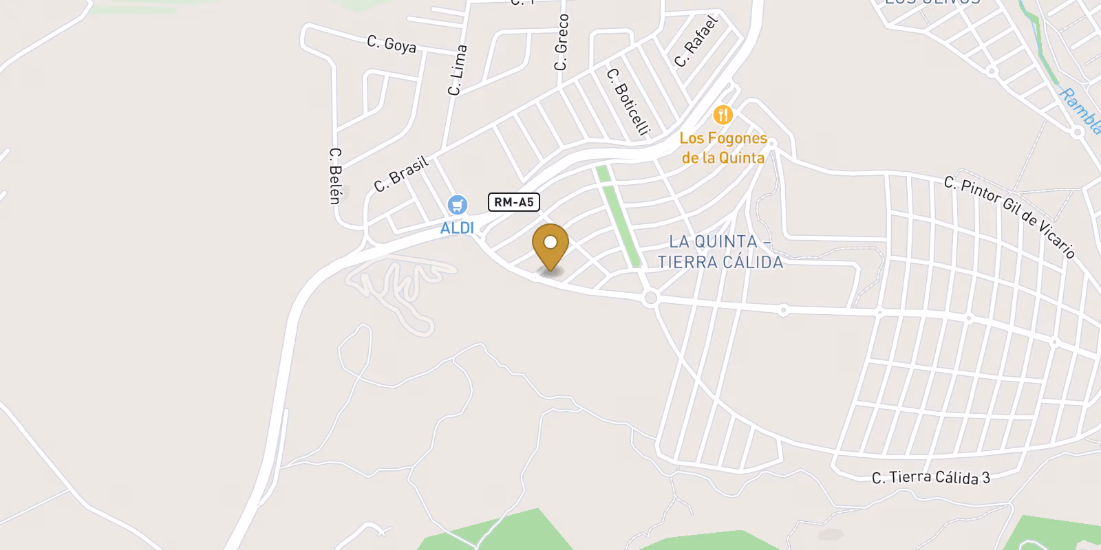 Mapa — Villa en Urb. La Quinta, Molina De Segura