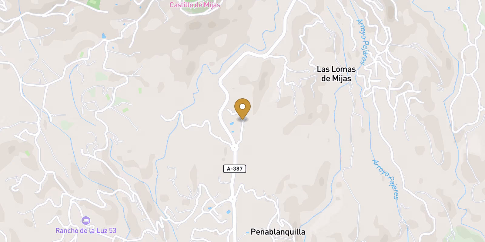 Mapa — Complejo Residencial de Obra Nueva en Mijas