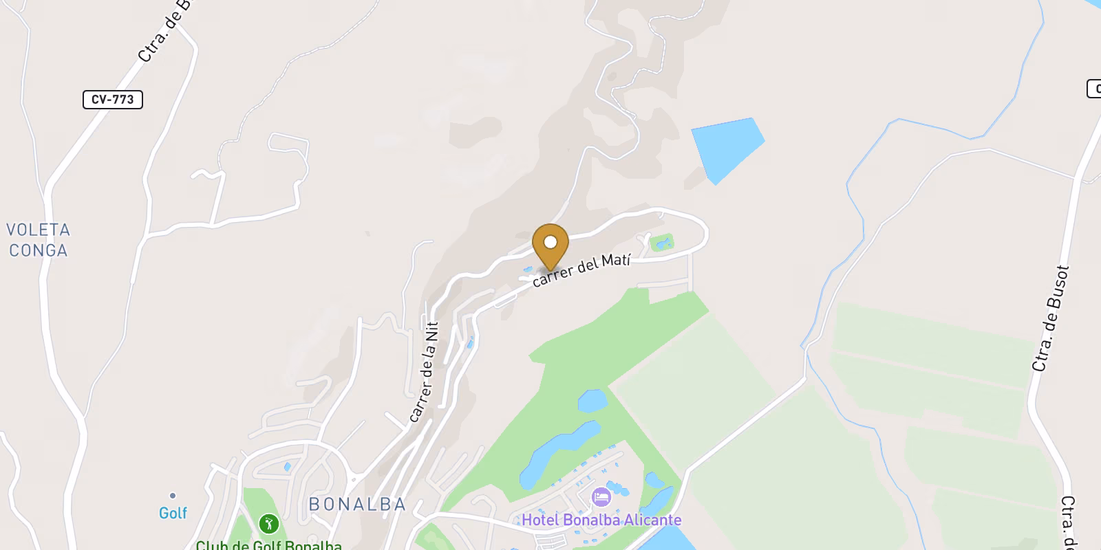 Mapa — Áticos en Bonalba-cotoveta, Mutxamel