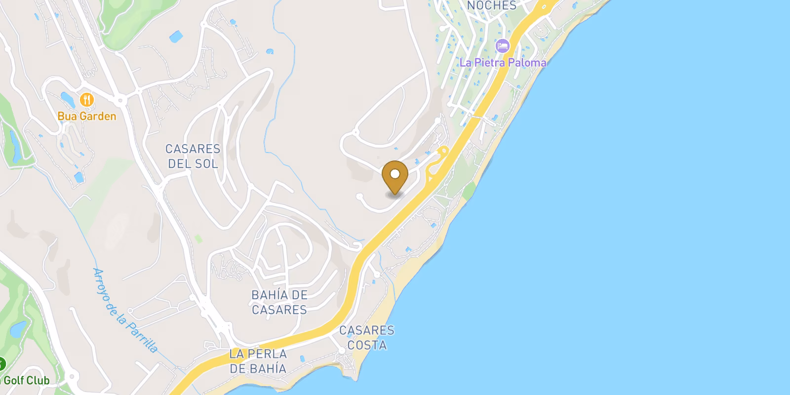 Mapa — Complejo Residencial de Obra Nueva en Casares