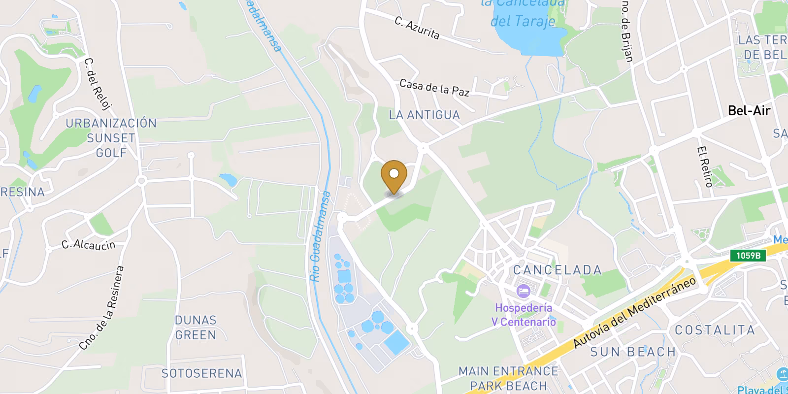 Mapa — Complejo Residencial de Obra Nueva Cerca de Estepona