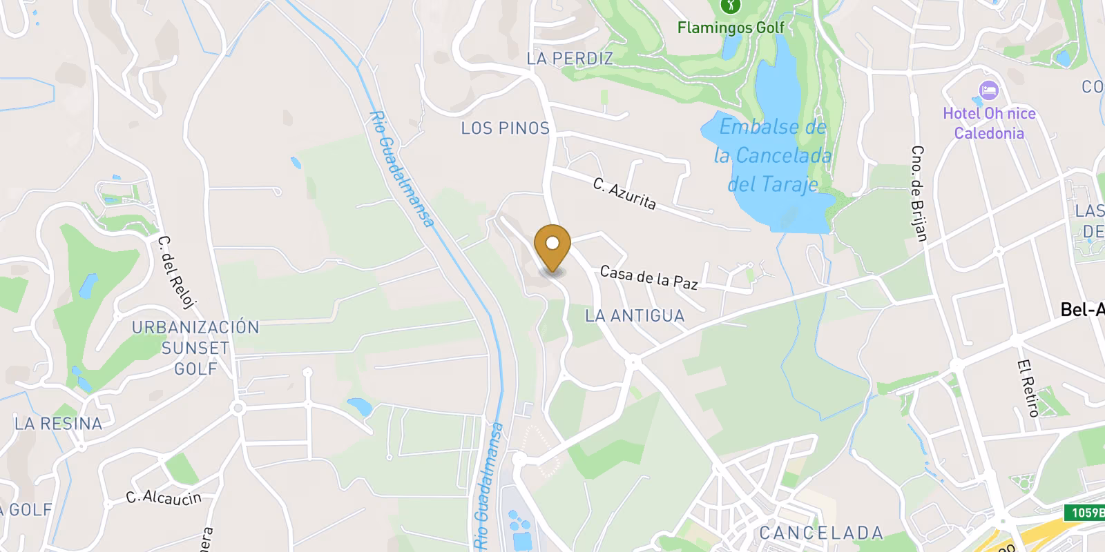 Mapa — Apartamentos de Obra Nueva Cerca de Estepona