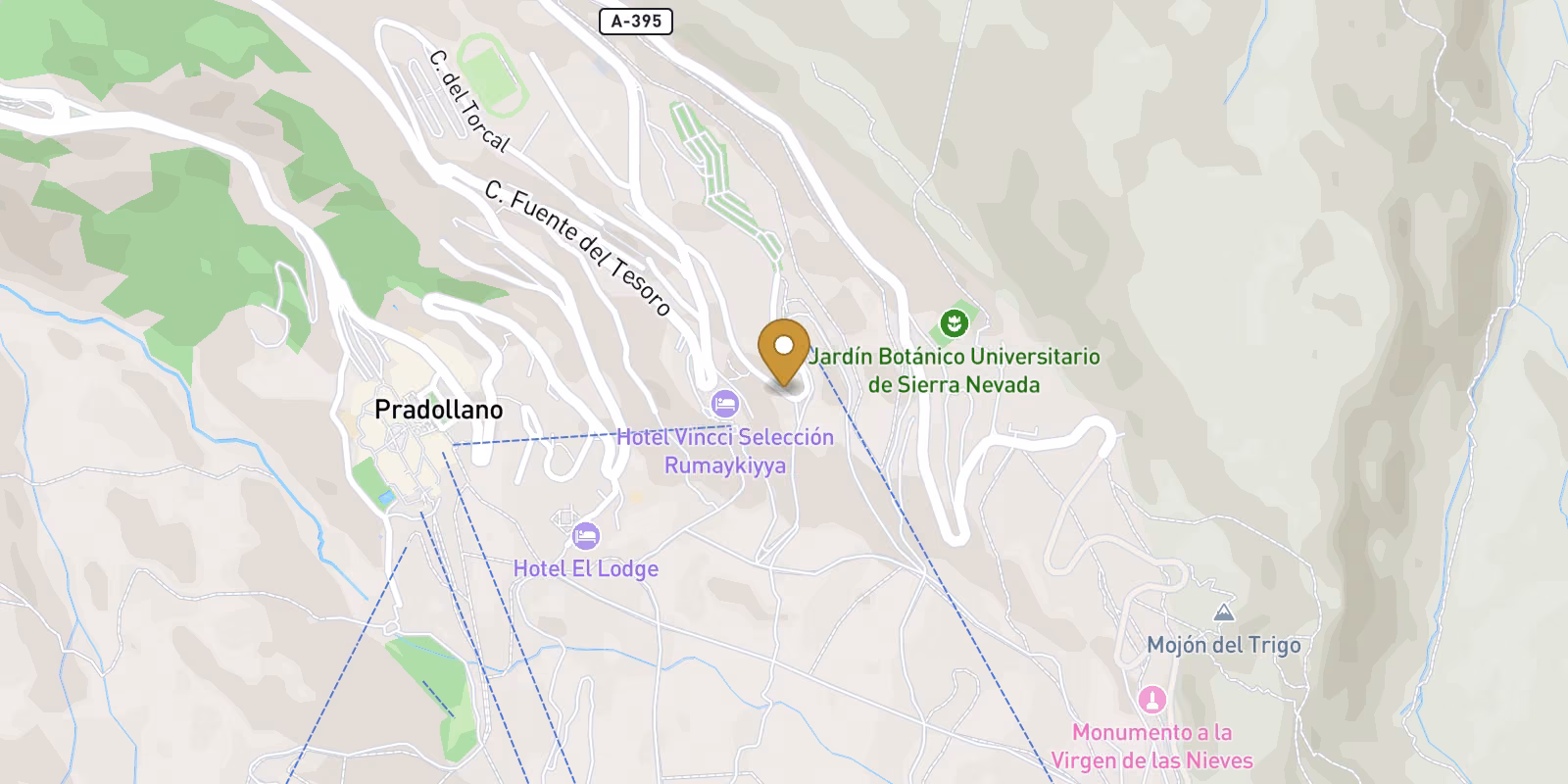 Mapa — Áticos en Sierra Nevada Ski, Monachil