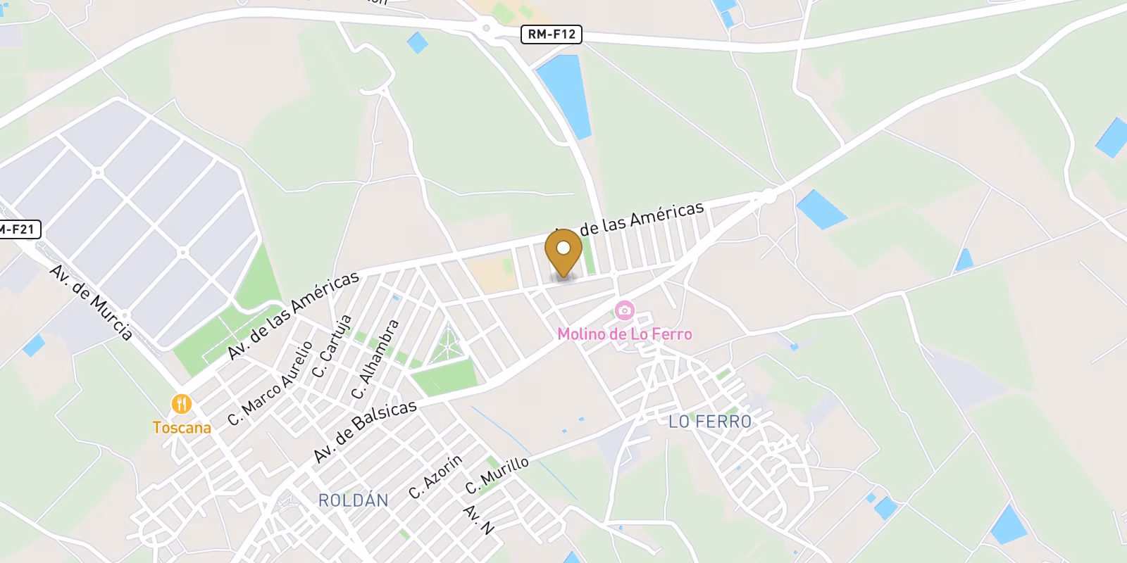 Mapa — Villas Pareadas de Obra Nueva en Roldan