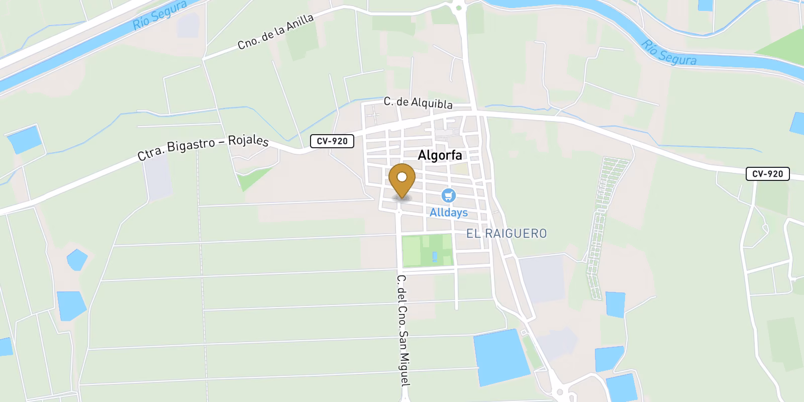 Mapa — Residencial de Obra Nueva en Algorfa