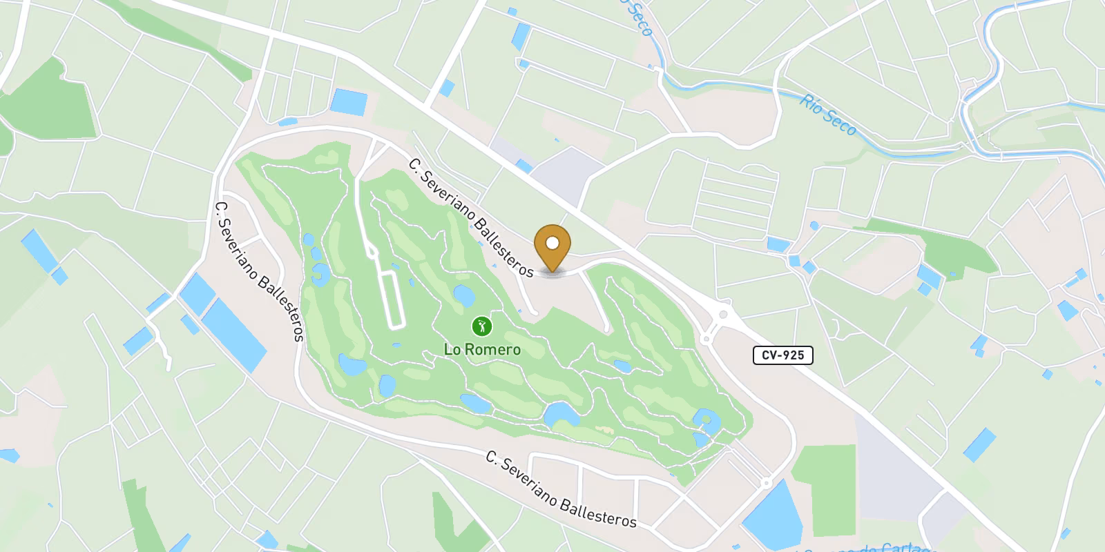 Mapa — Villa en Roda Golf, Pilar de la Horadada