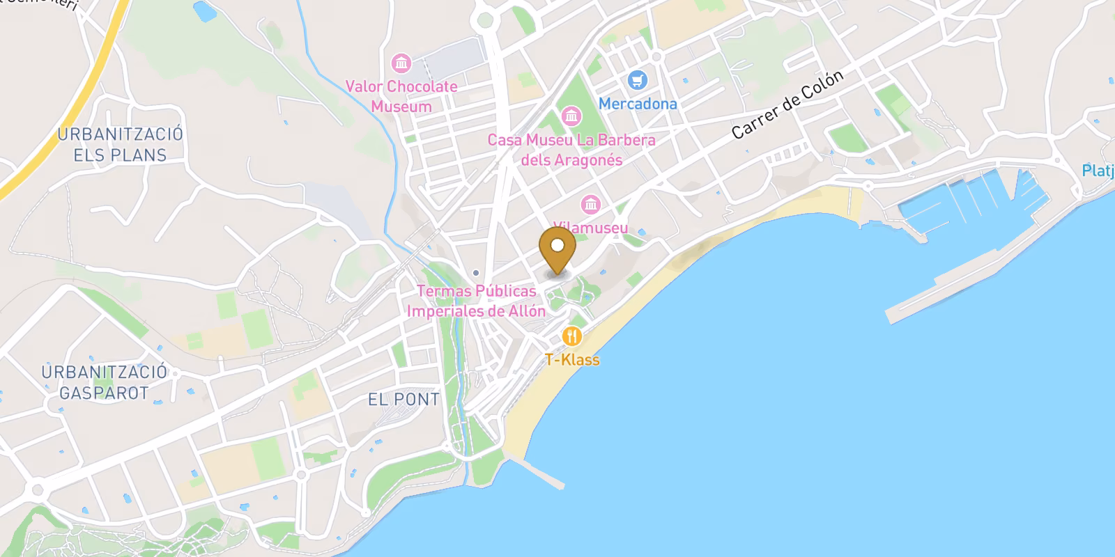 Mapa — Viviendas en Pueblo, Villajoyosa