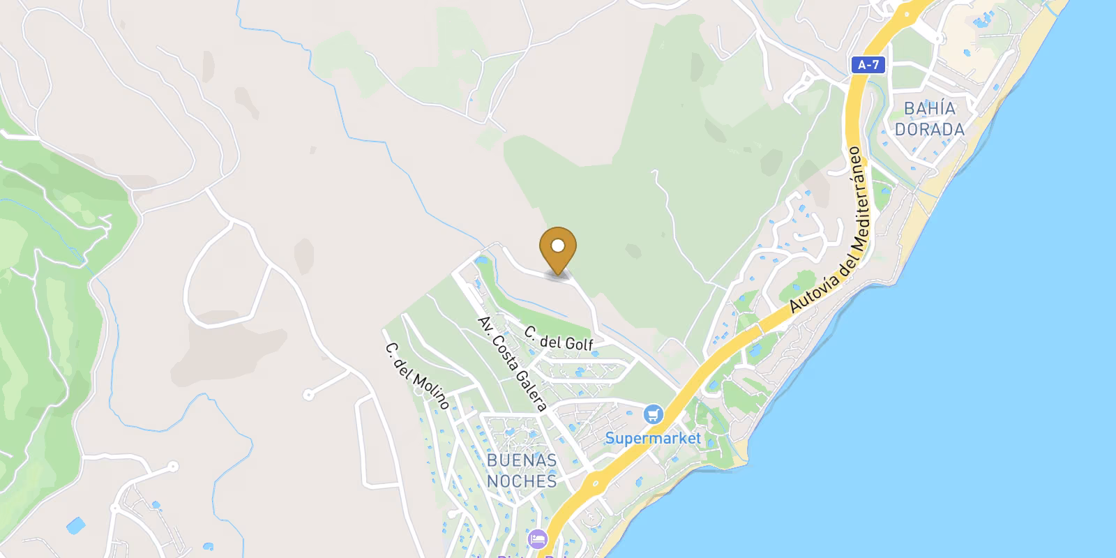 Mapa — Residencial de Obra Nueva en Estepona