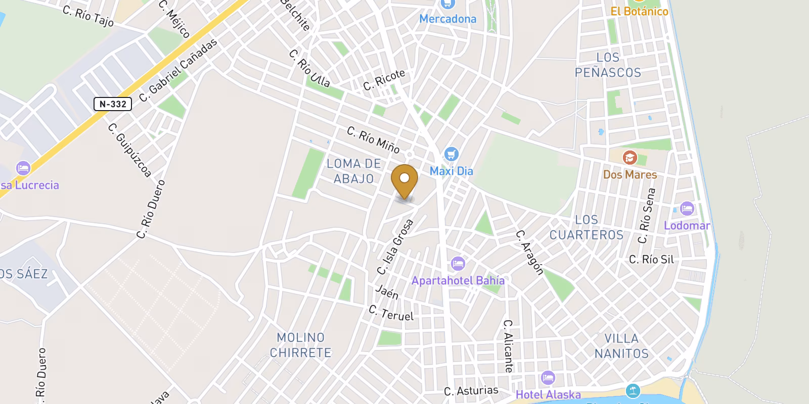 Mapa — Villas de lujo en San Pedro del Pinatar - Vida moderna en una ubicación privilegiada