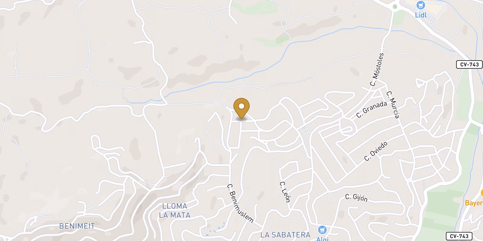 Mapa — Villa en El Tesoro, Moraira_Teulada