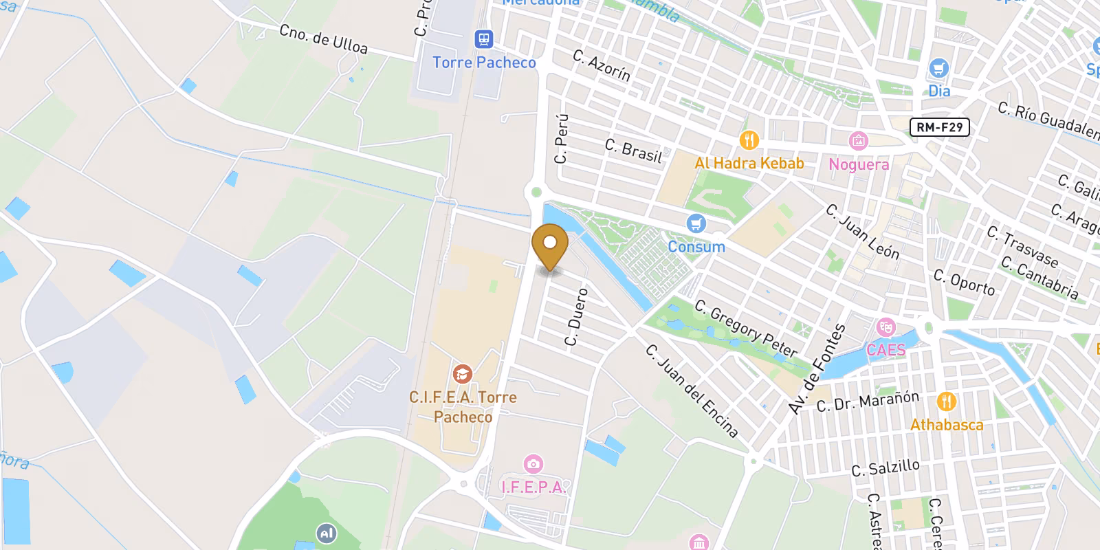 Mapa — Viviendas de Obra Nueva en Torre-Pacheco, Costa Cálida