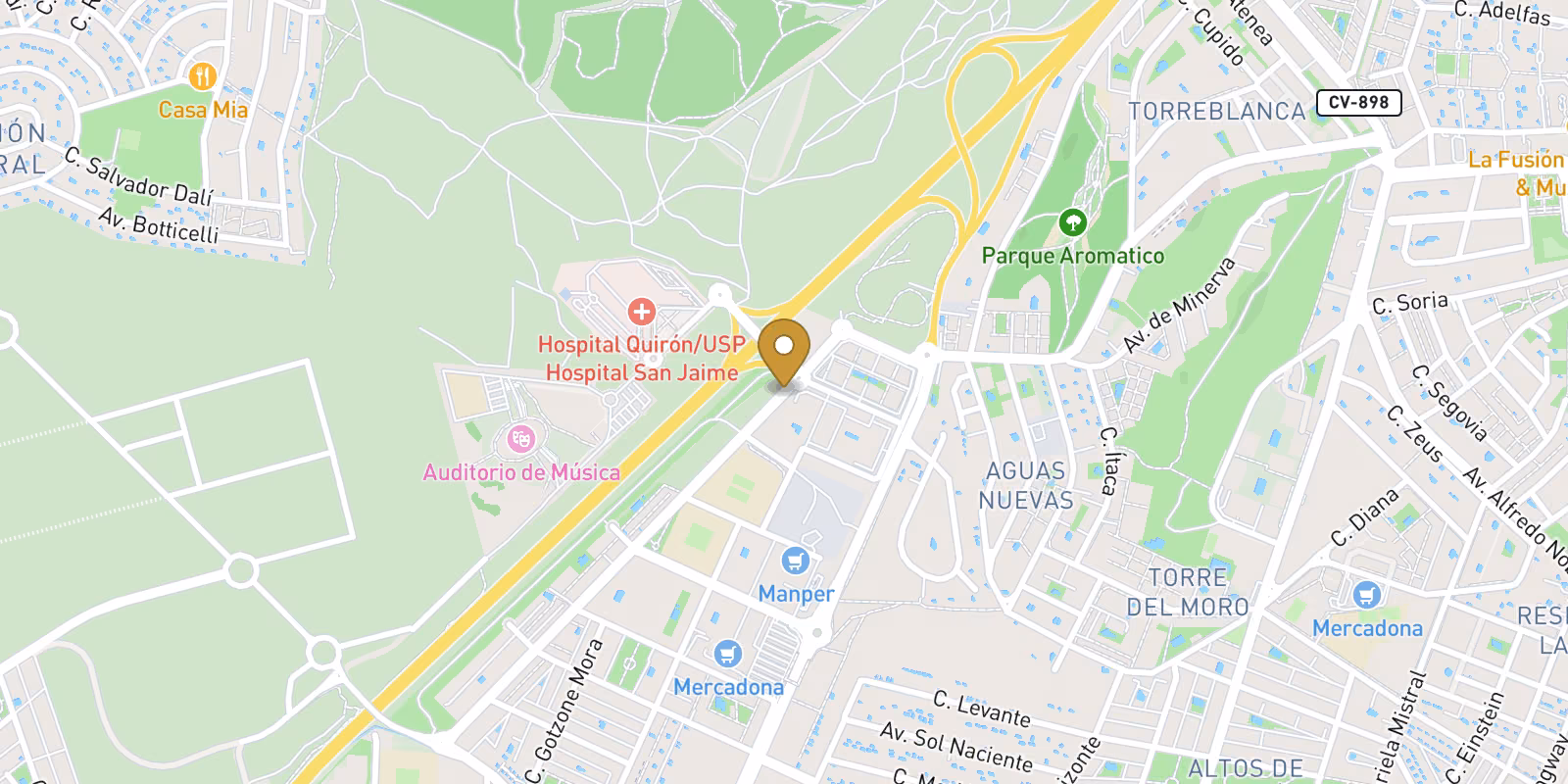 Mapa — Villa en Sector 25, Torrevieja