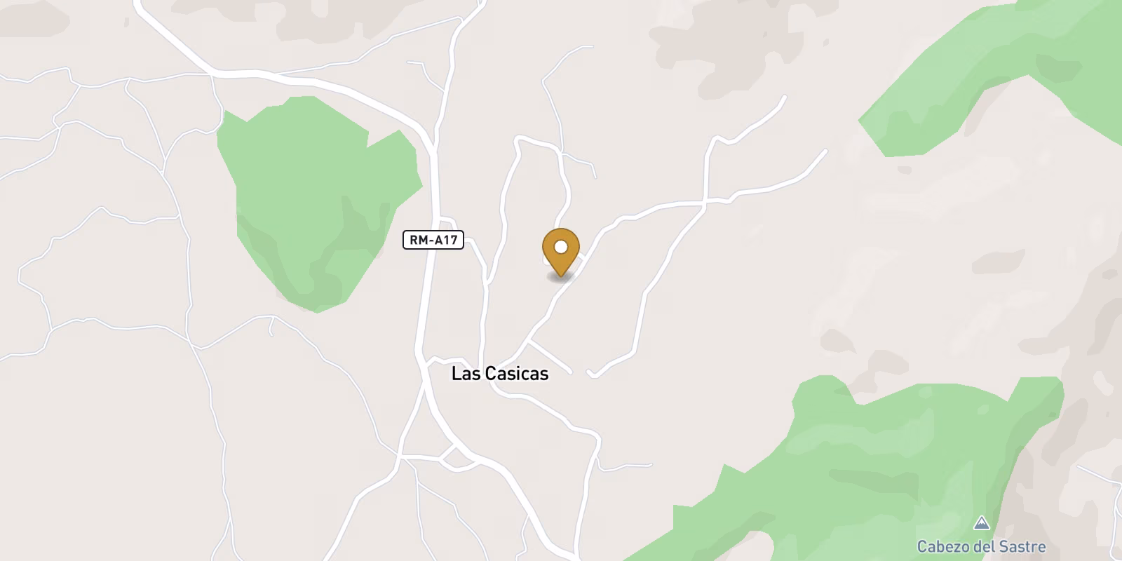 Mapa — Villa en Las Casicas, Fortuna