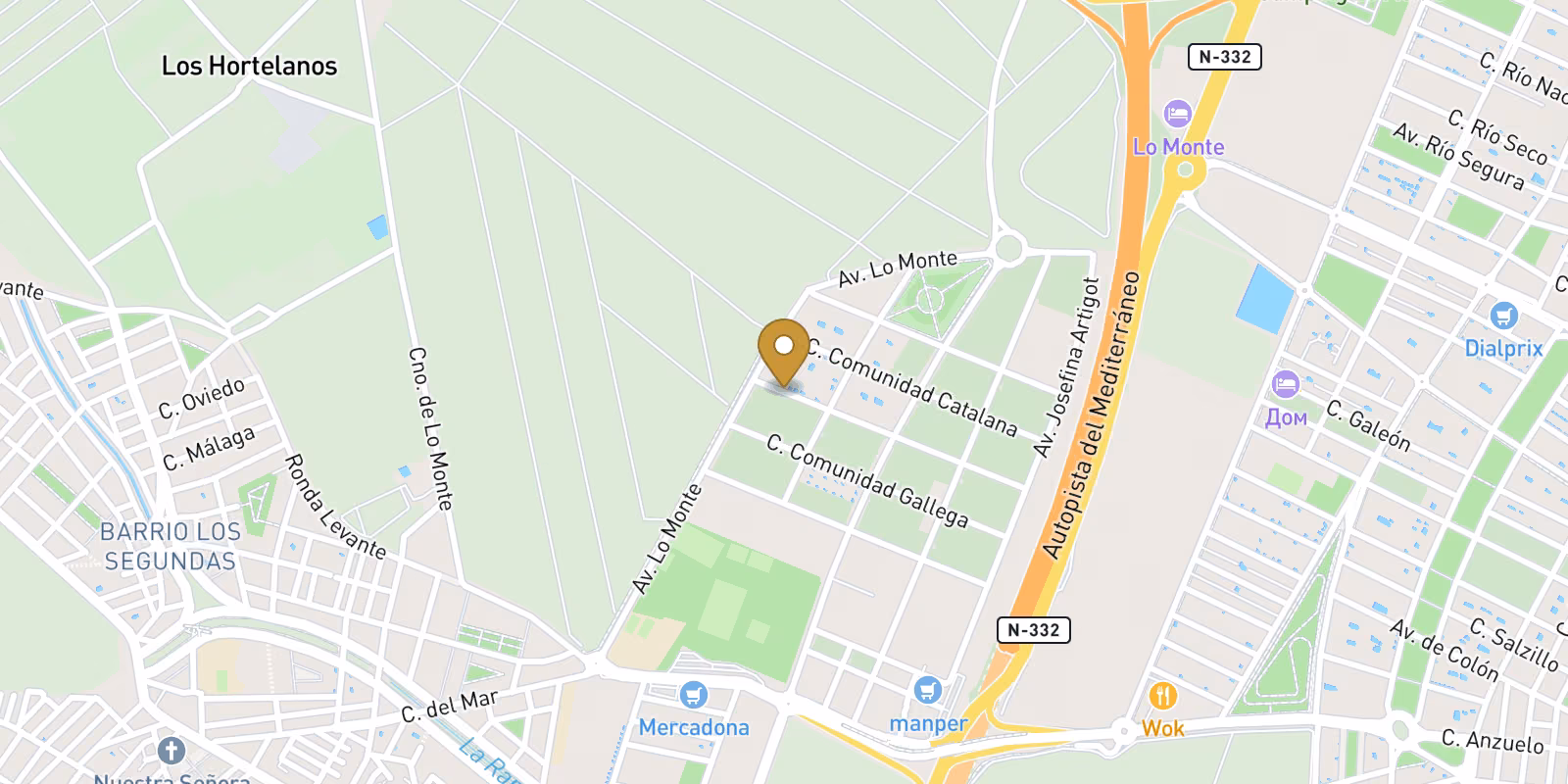 Mapa — Exclusivo Residencial de Obra Nueva en Pilar de la Horadada, Costa Blanca