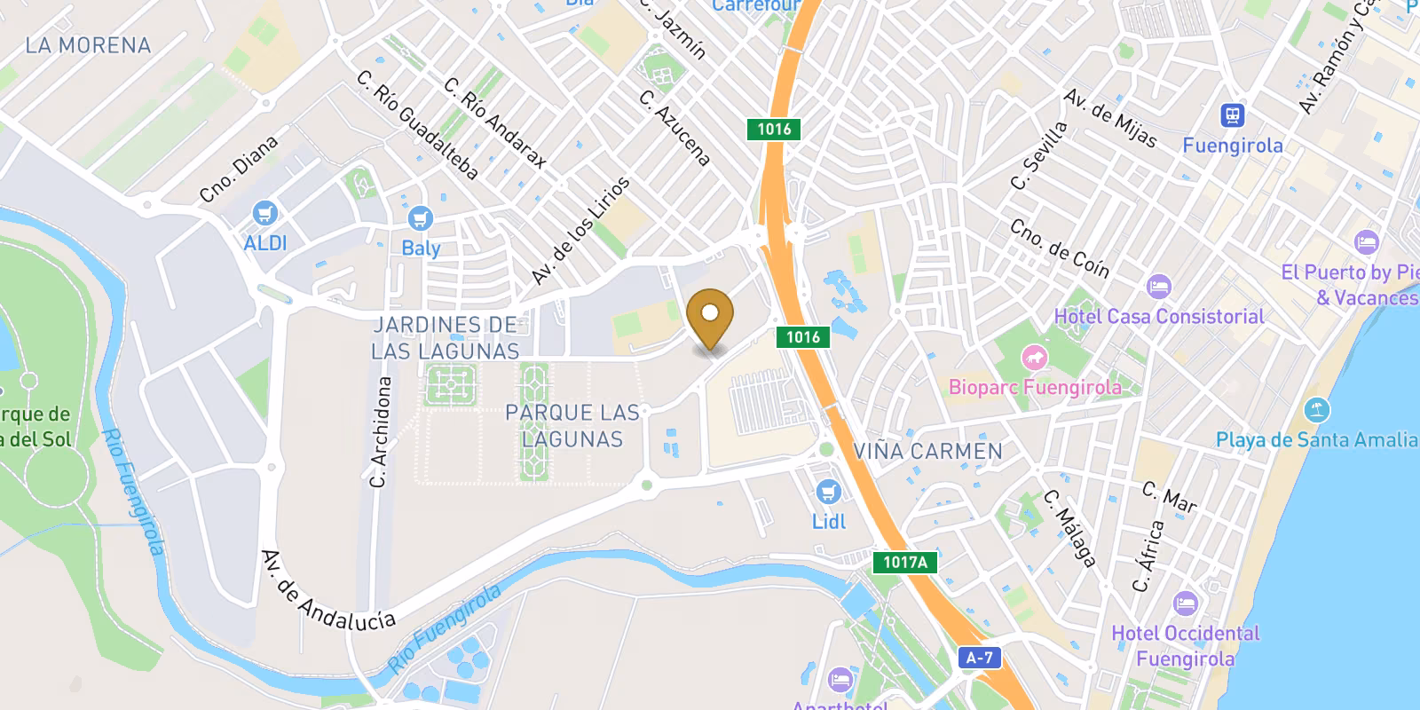 Mapa — Exclusivo Residencial en Las Lagunas de Mijas – Lujo y Confort en la Costa del Sol