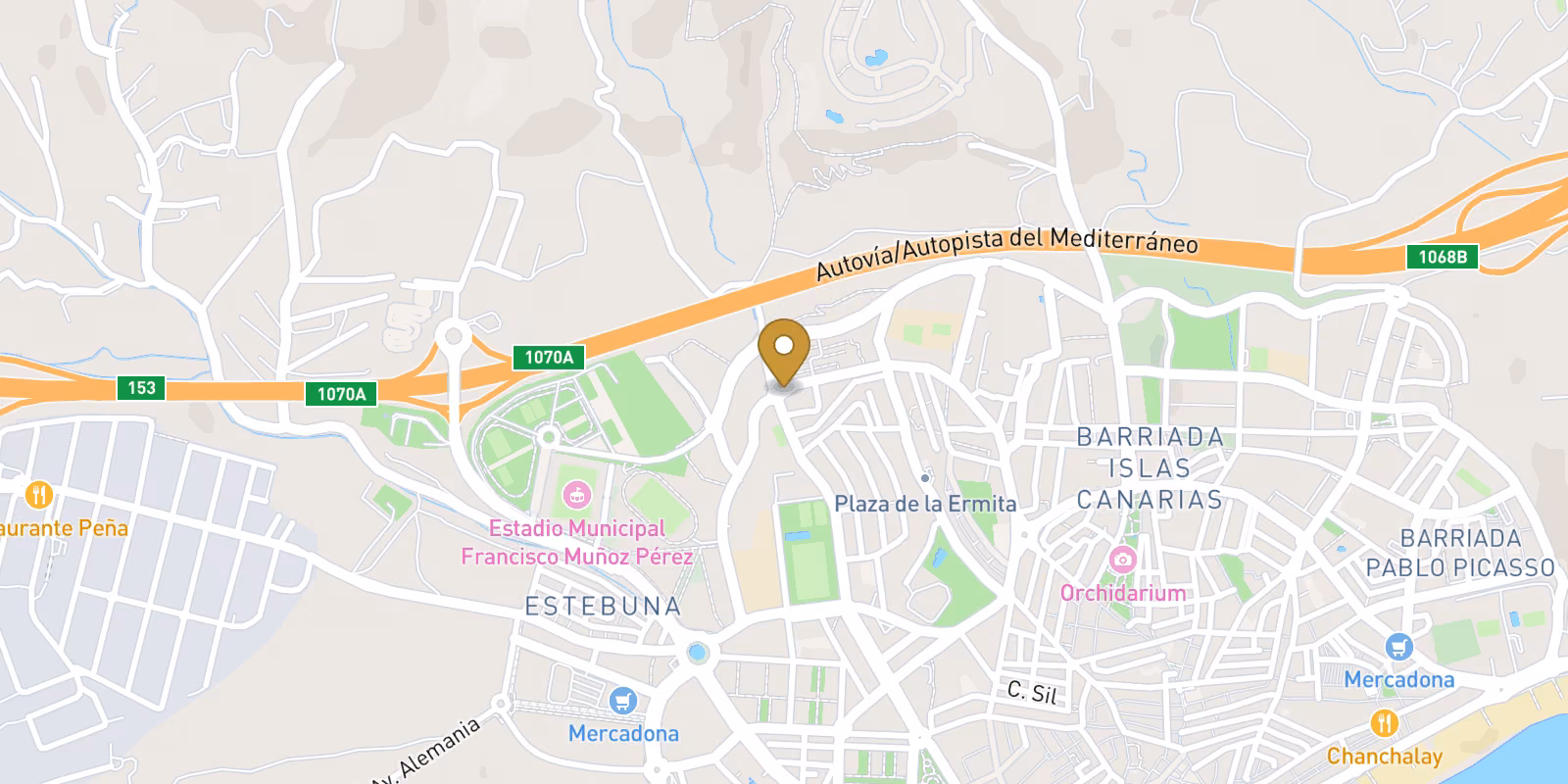 Mapa — Residencial de Obra Nueva en Estepona