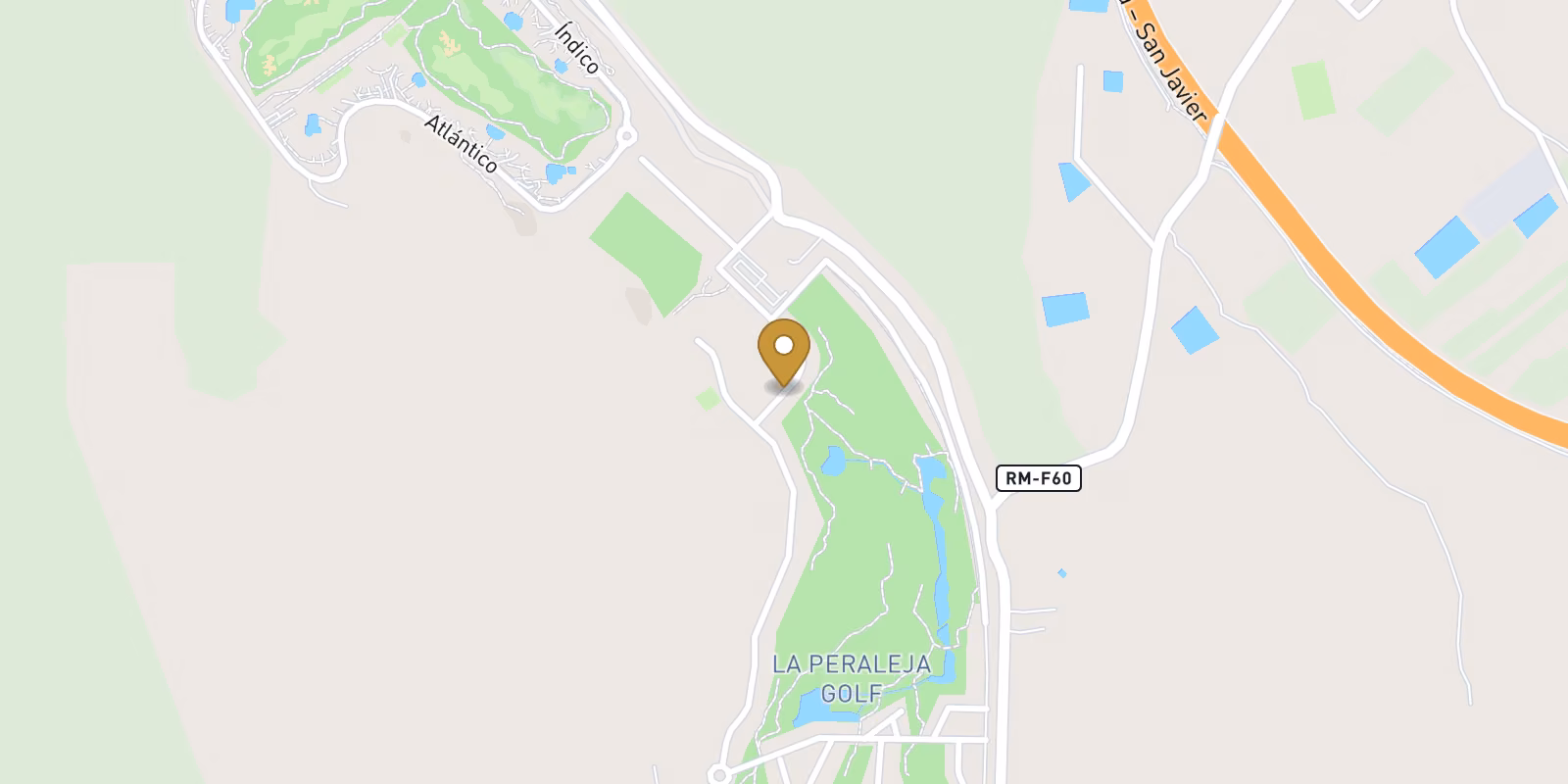 Mapa — Adosados en Peraleja Golf, Sucina