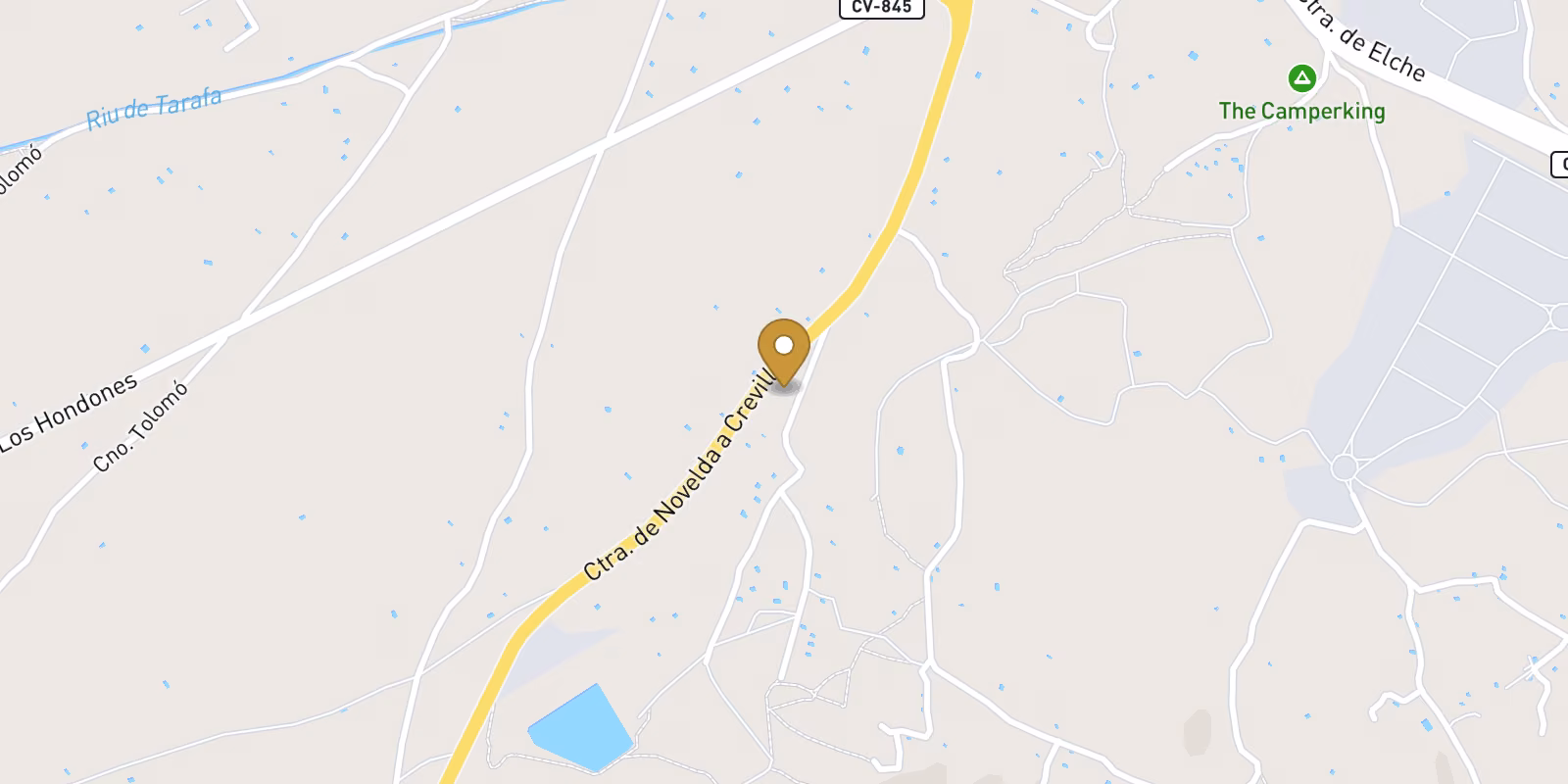 Mapa — Villas en Poligono 19, Aspe