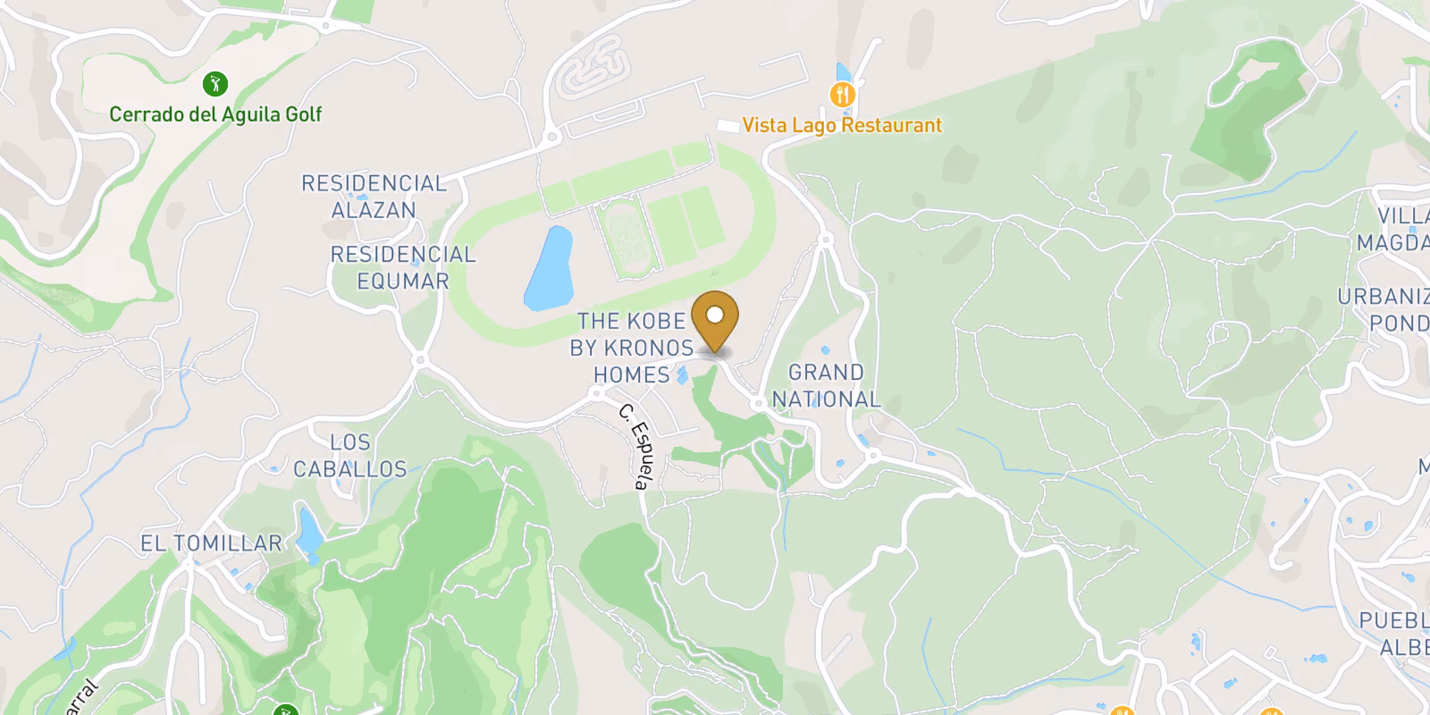 Mapa — Apartamentos contemporáneos con vistas al mar en Mijas Costa