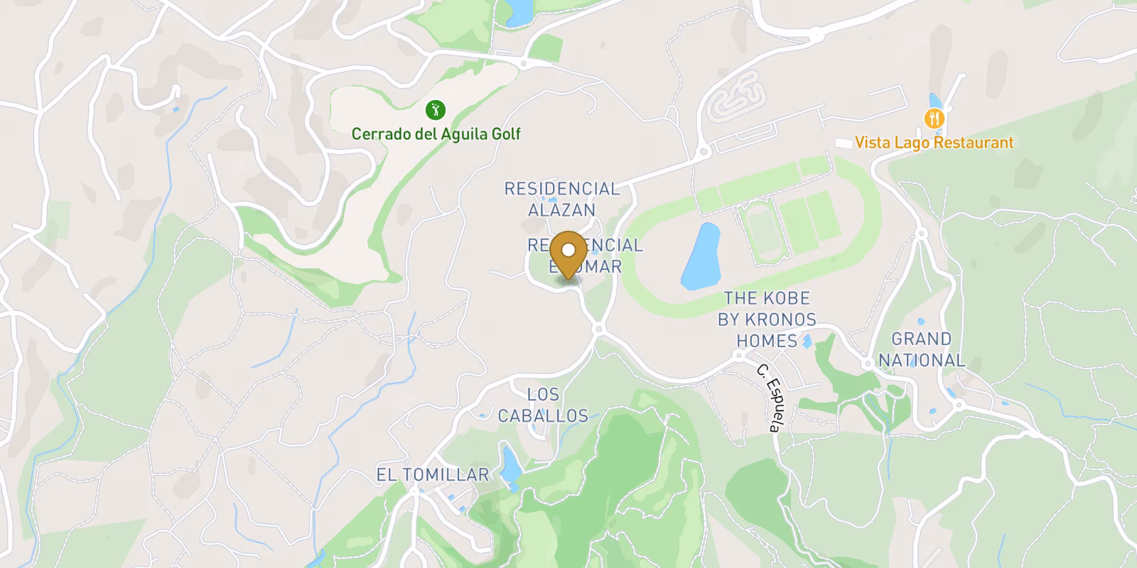 Mapa — Nuevos apartamentos con vistas al mar en Mijas, Málaga: vida moderna en la Costa del Sol