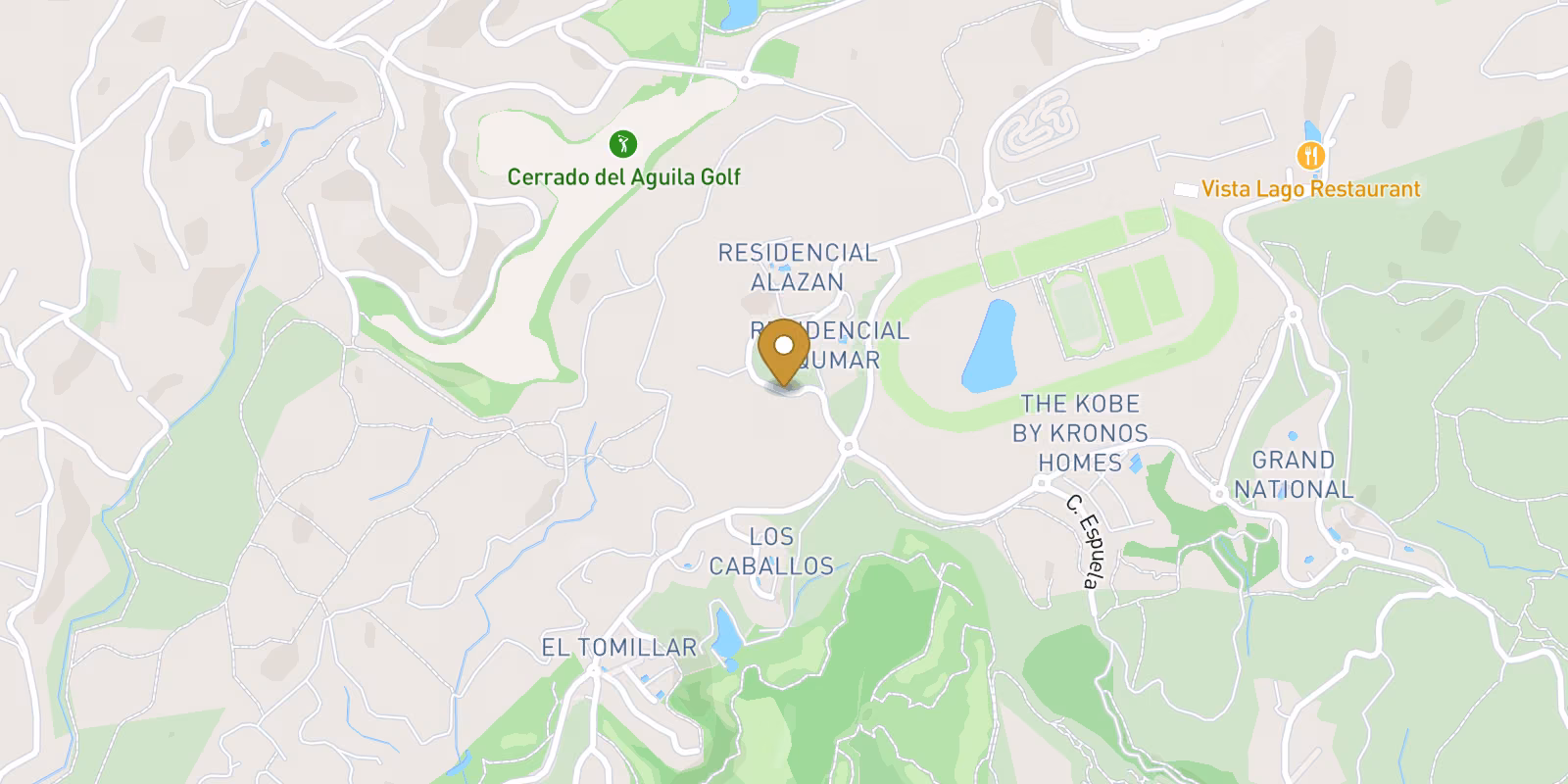 Mapa — Nuevos apartamentos con vistas al mar en Mijas, Málaga: vida moderna en la Costa del Sol