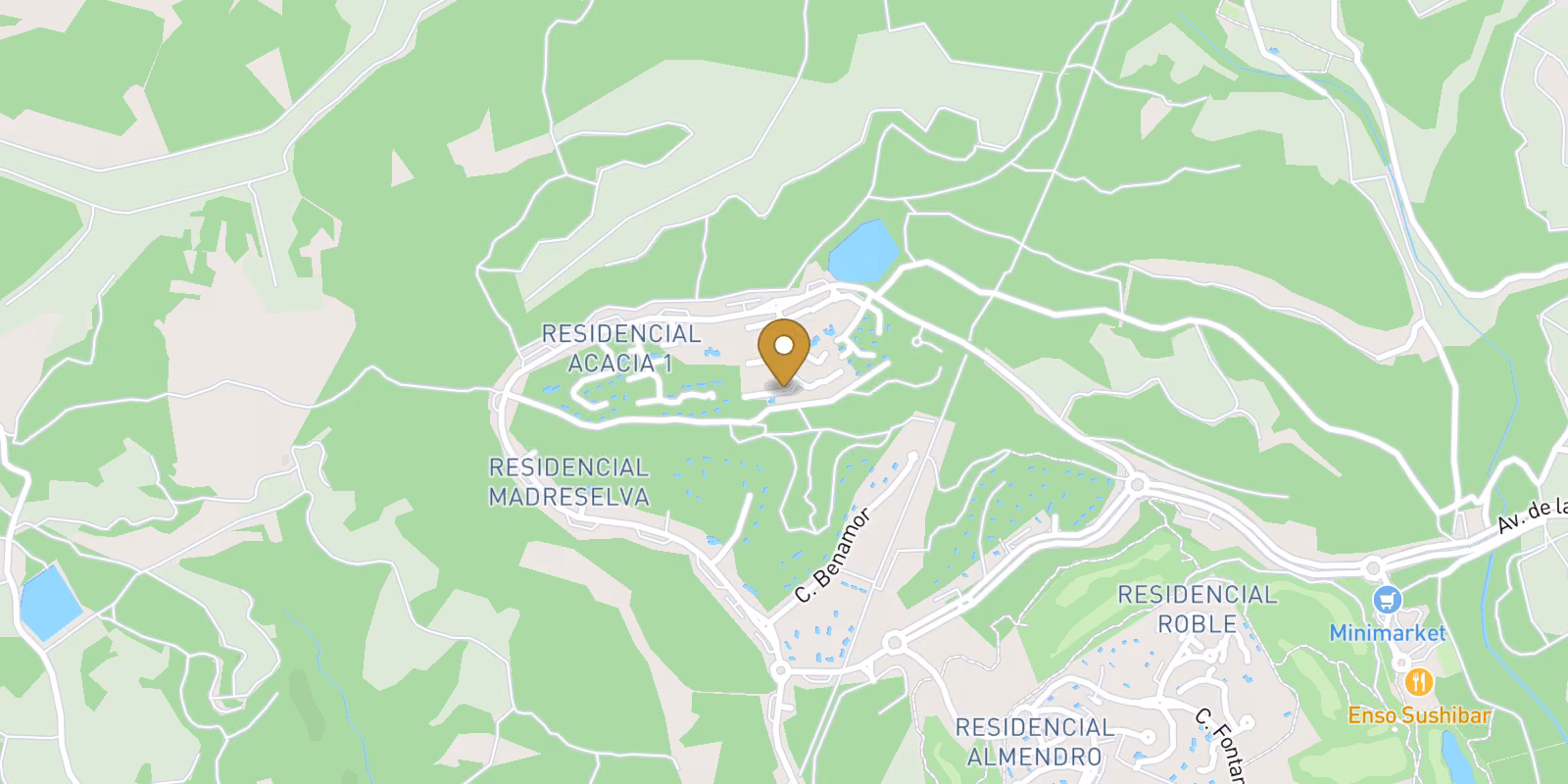 Mapa — Villa en Las Colinas Golf, Orihuela