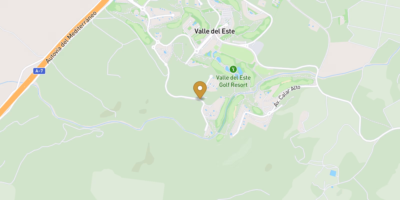 Mapa — Modernas villas de nueva construcción con piscina privada en Valle del Este, Vera, Almería