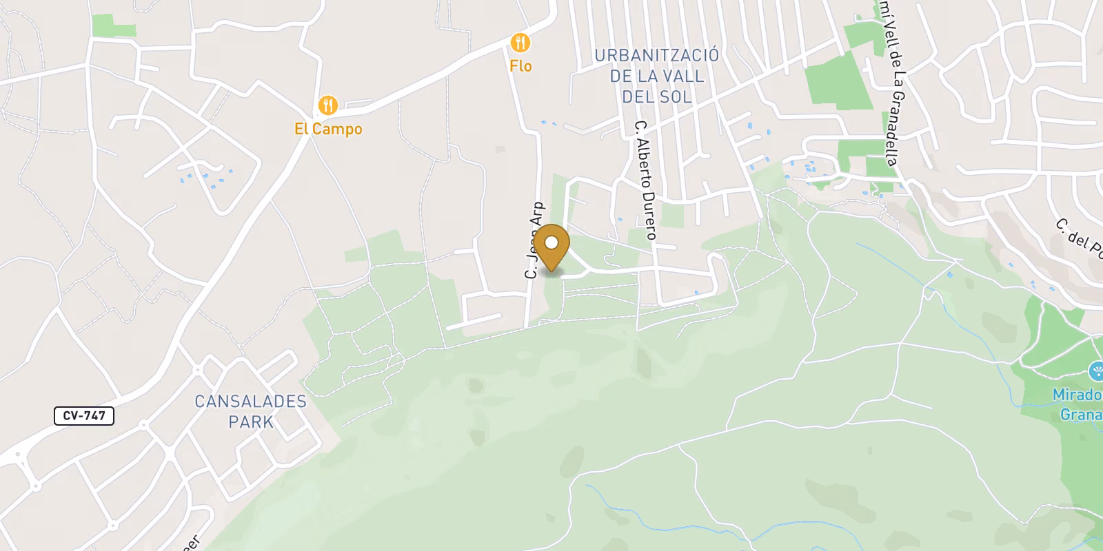 Mapa — Villa en Valle del Sol, Jávea Xàbia