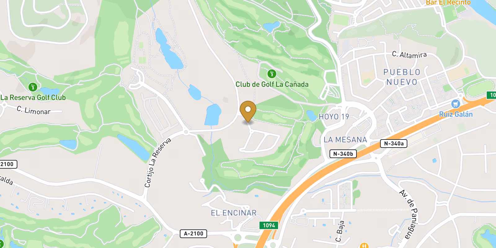 Mapa — Adosados en Urbanización Sotogrande, Sotogrande