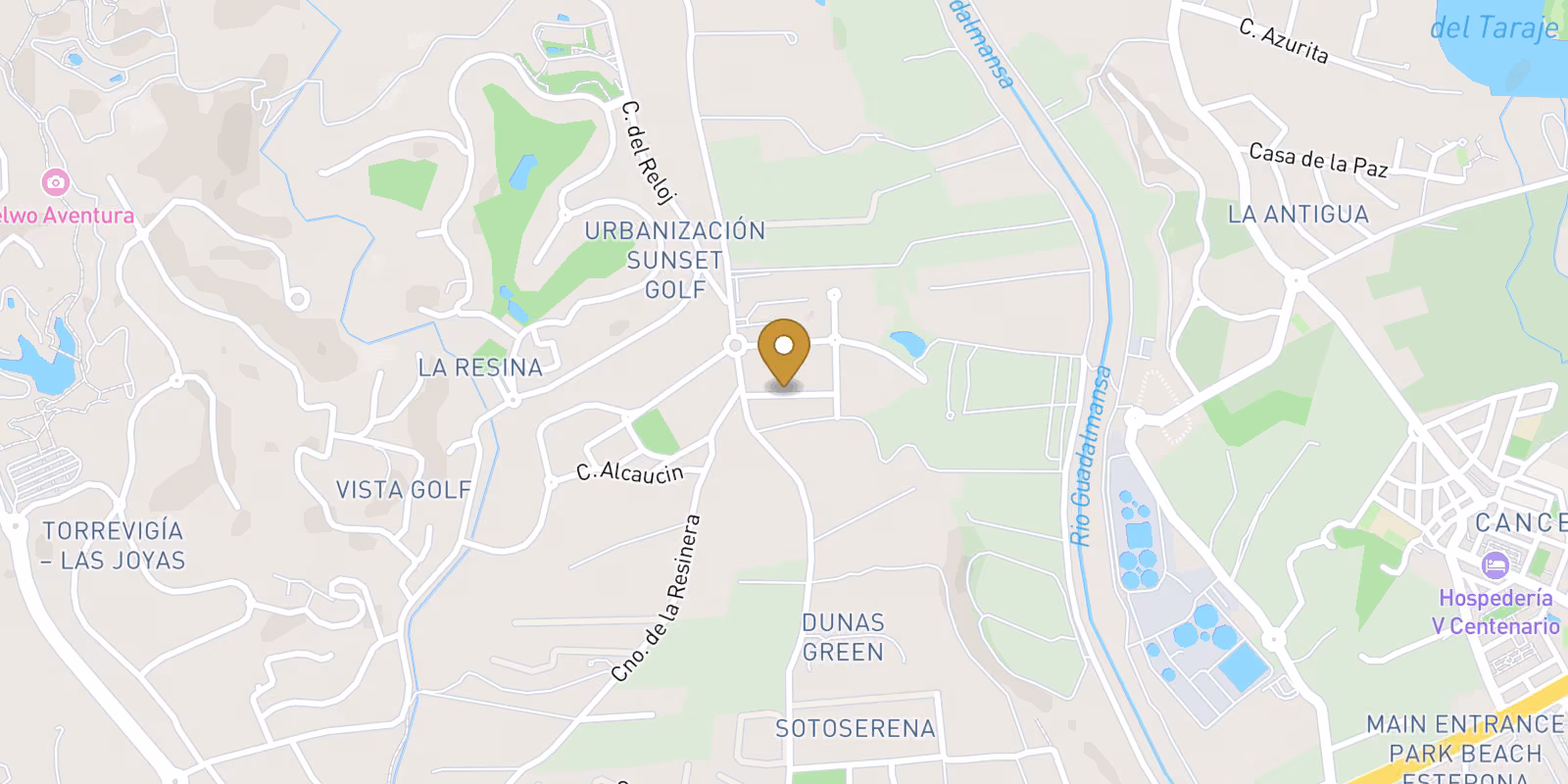 Mapa — Apartamentos boutique de nueva construcción en la Nueva Milla de Oro, cerca de Estepona