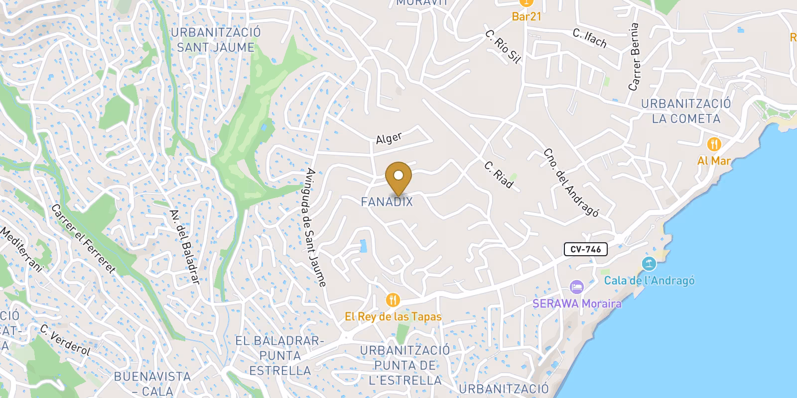 Mapa — Villa en Moravit, Moraira_Teulada