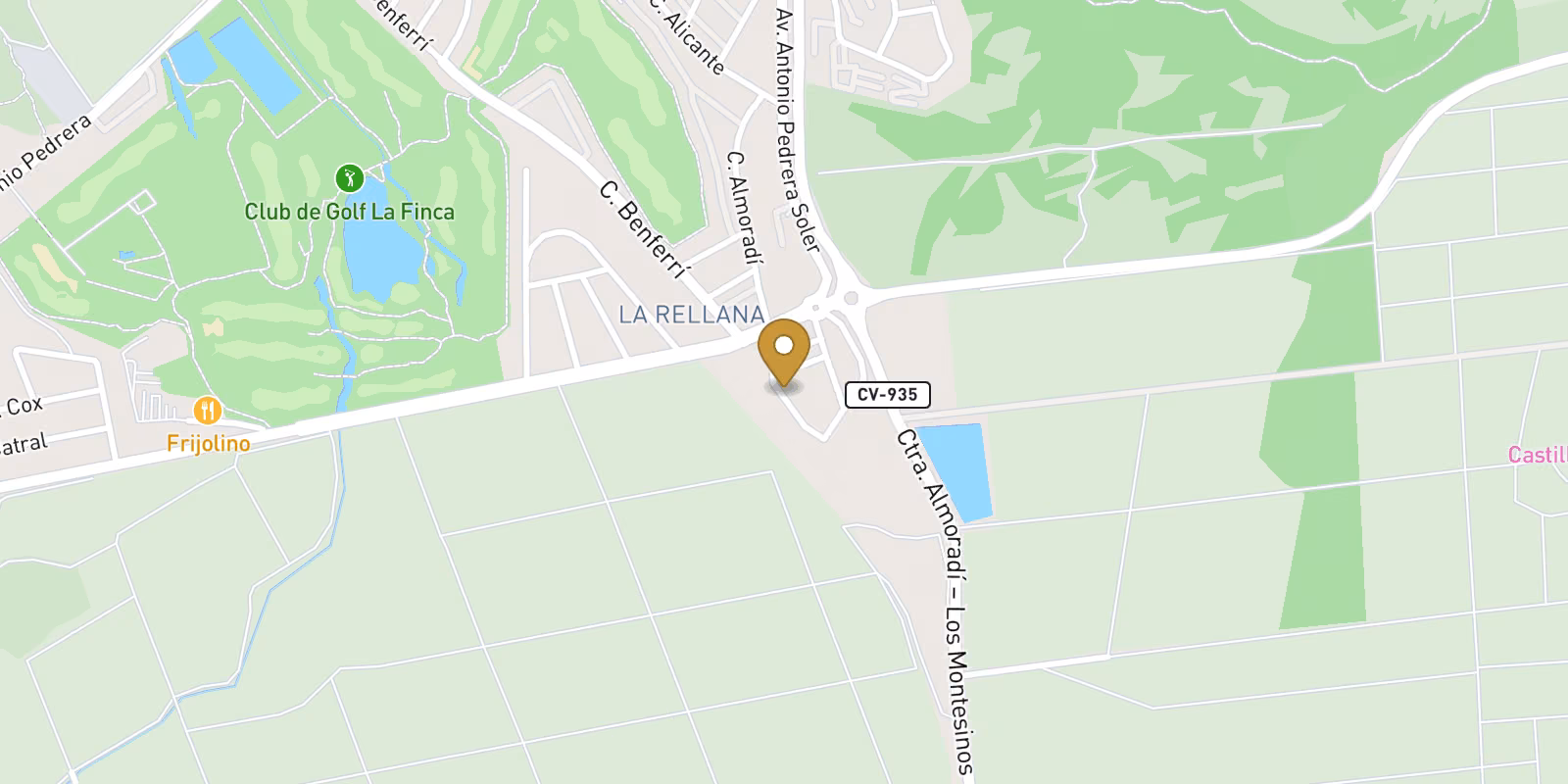 Mapa — Villa en Castillo de Montemar, Algorfa
